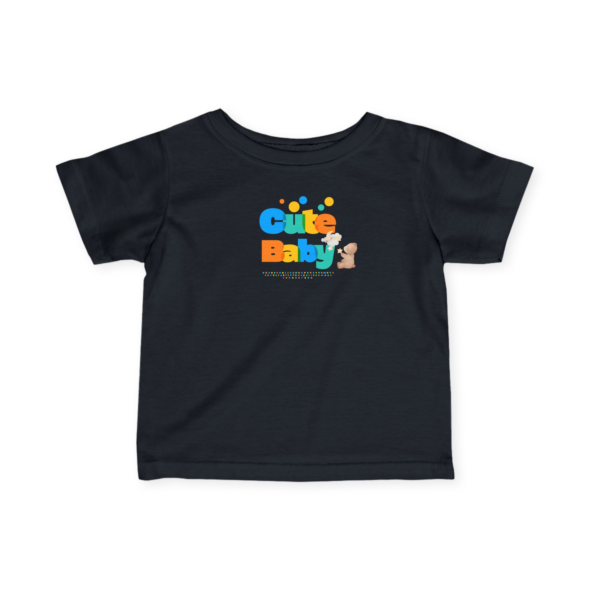 8482228668853717686_2048.jpeg Infant Tee, Soft and Stylish Playdate Shirt for Babies 0-24 Months - Breathable Fabric, Vibrant Design, Perfect Gift for Baby Showers - - Image 10