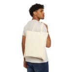 Canvas Tote Bag - Durable Design, Everyday Wear, 15x16 Inches, 100% Cotton, Shopping Bag, Reusable Grocery Bag - Image 4