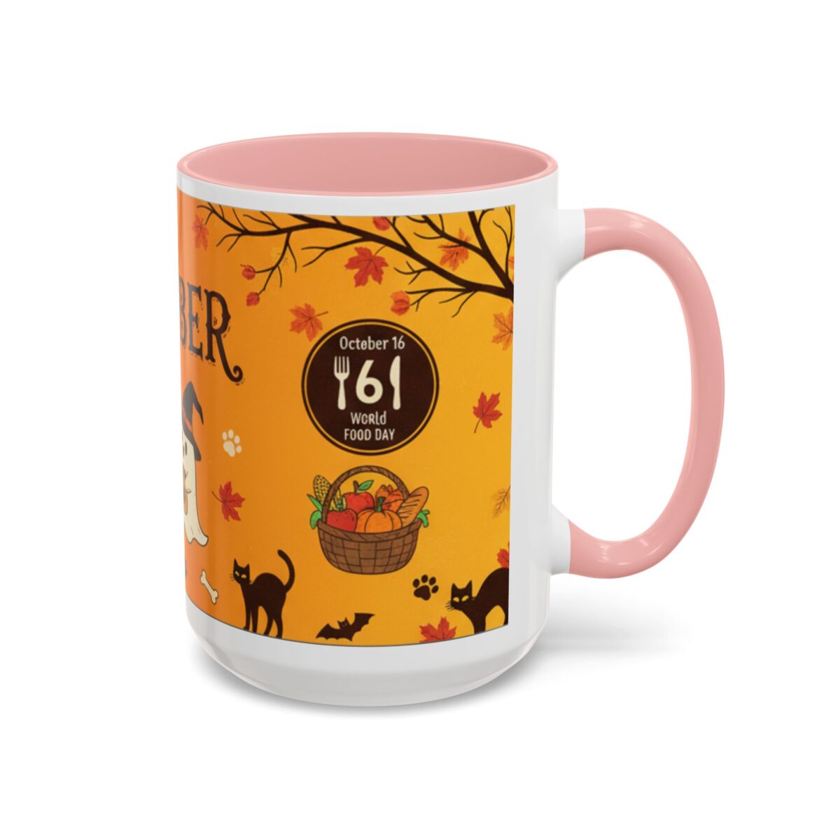 Halloween-Themed Accent Coffee Mug | Perfect for Fall, October Celebrations, Cozy Autumn Mornings, Spooky Season Gifts, Pumpkin Spice Lovers - Image 10