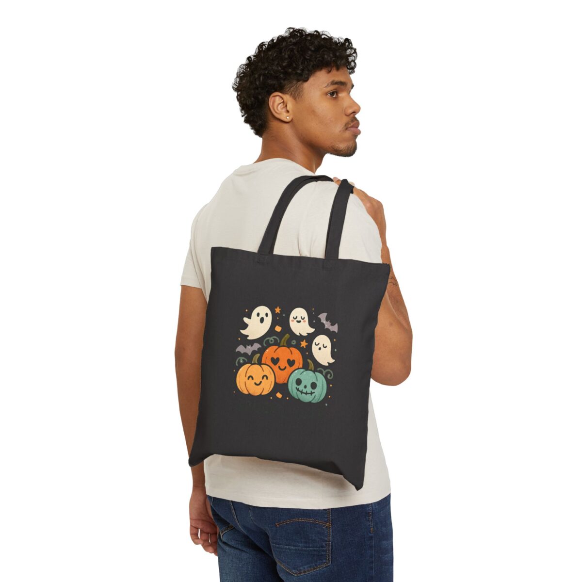 Canvas Tote Bag - Durable Design, Everyday Wear, 15x16 Inches, 100% Cotton, Shopping Bag, Reusable Grocery Bag - Image 7