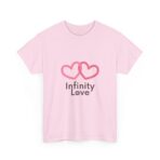 Infinity Hearts Unisex Tee, Love and Warmth Shirt for Couples and Best Friends, Valentine's Day Gift, Casual Outfit Essential, Anniversary - Image 19