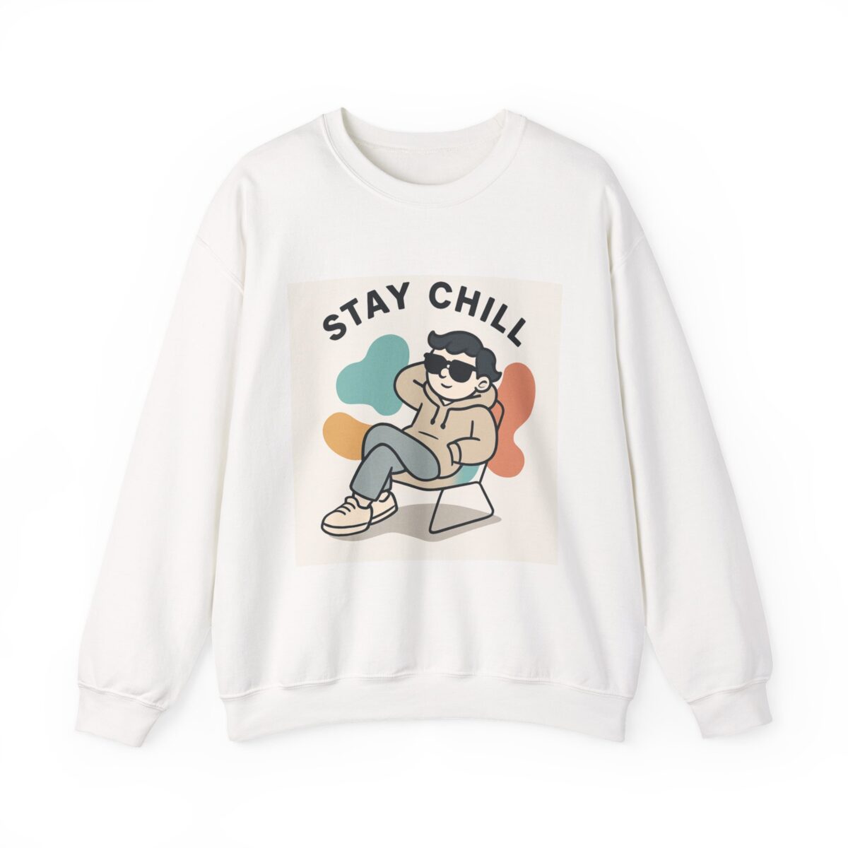 Unisex Heavy Blend Crewneck Sweatshirt | Gildan 18000- Cozy 50/50 Cotton Polyester Fleece Pullover- Classic Casual Sweatshirt Gift - Image 1