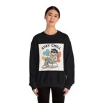 Unisex Heavy Blend Crewneck Sweatshirt | Gildan 18000- Cozy 50/50 Cotton Polyester Fleece Pullover- Classic Casual Sweatshirt Gift - Image 8