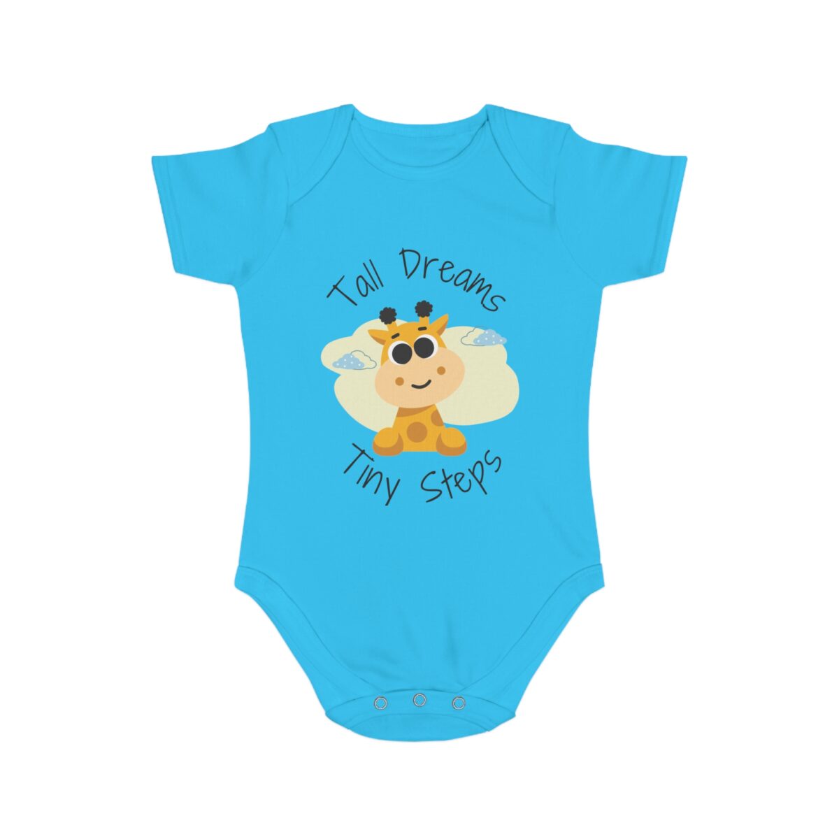 Organic Baby Bodysuit, Cute Infant Romper, Sustainable Cotton Outfit, Baby Shower Gift, Gender Neutral Clothes, Newborn Jumpsuit - Image 7