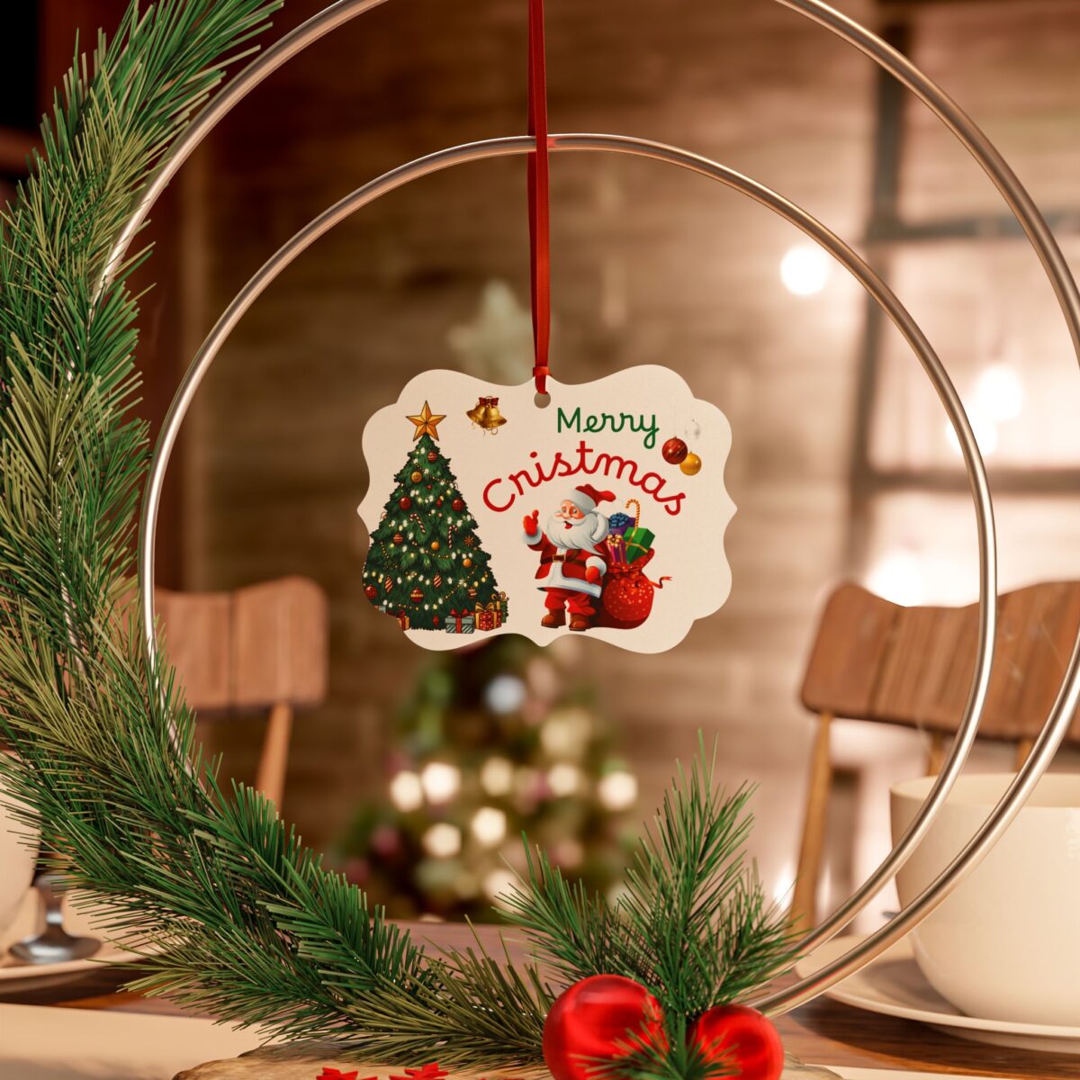 Aluminum Ornaments, Festive Holiday Decor, Christmas Tree Decorations, Set of 5, 10, 20, Keepsake Gifts, Matte Finish Ornaments - Image 14