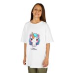 Kids Unicorn Tee with Encouraging Phrase, Soft Midweight 100% US Cotton, REACH Certified