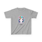 Kids Unicorn Tee with Encouraging Phrase, Soft Midweight 100% US Cotton, REACH Certified - Image 5