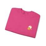 Subtle Embroidered Chest Logo Crewneck Sweatshirt | Medium-Weight Cozy - Image 51