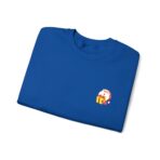 Subtle Embroidered Chest Logo Crewneck Sweatshirt | Medium-Weight Cozy - Image 43