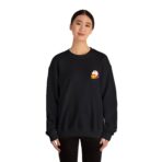Subtle Embroidered Chest Logo Crewneck Sweatshirt | Medium-Weight Cozy - Image 16