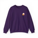 Subtle Embroidered Chest Logo Crewneck Sweatshirt | Medium-Weight Cozy - Image 45