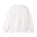 Subtle Embroidered Chest Logo Crewneck Sweatshirt | Medium-Weight Cozy - Image 2