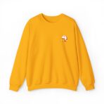 Subtle Embroidered Chest Logo Crewneck Sweatshirt | Medium-Weight Cozy - Image 25