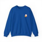 Subtle Embroidered Chest Logo Crewneck Sweatshirt | Medium-Weight Cozy - Image 41