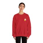 Subtle Embroidered Chest Logo Crewneck Sweatshirt | Medium-Weight Cozy - Image 56