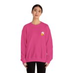 Subtle Embroidered Chest Logo Crewneck Sweatshirt | Medium-Weight Cozy - Image 52