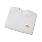 Subtle Embroidered Chest Logo Crewneck Sweatshirt | Medium-Weight Cozy - Image 11