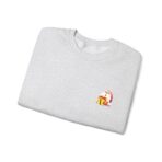 Subtle Embroidered Chest Logo Crewneck Sweatshirt | Medium-Weight Cozy - Image 7