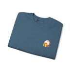 Subtle Embroidered Chest Logo Crewneck Sweatshirt | Medium-Weight Cozy - Image 39