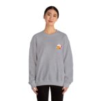 Subtle Embroidered Chest Logo Crewneck Sweatshirt | Medium-Weight Cozy - Image 24