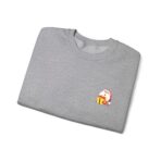 Subtle Embroidered Chest Logo Crewneck Sweatshirt | Medium-Weight Cozy - Image 23