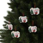 Aluminum Ornaments, Festive Holiday Decor, Christmas Tree Decorations, Set of 5, 10, 20, Keepsake Gifts, Matte Finish Ornaments - Image 7
