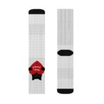 You Sre Purrfect Cat All-Over Print Sublimation Socks - Image 3