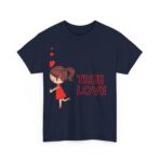 Love Radiance Unisex Heavy Cotton Tee, Playful Affectionate Design, Valentine's Day Anniversary Couples Friends Family Shirt, Casual Wear - Image 43