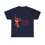 Love Radiance Unisex Heavy Cotton Tee, Playful Affectionate Design, Valentine's Day Anniversary Couples Friends Family Shirt, Casual Wear - Image 41