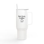 40oz Insulated Tumbler with Lid, Stainless Steel Eco-Friendly Travel Mug, Hot Cold Beverages, Engraved Gift for Birthdays, Holidays - Image 4