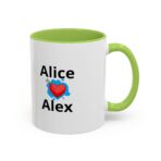 Joyful Morning Colorful Accent Coffee Mug | Personalized Vibrant Ceramic - Image 34