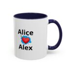 Joyful Morning Colorful Accent Coffee Mug | Personalized Vibrant Ceramic - Image 6