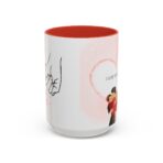 Spiced Espresso & Molasses Cream Accent Coffee Mug, Personalized Holiday Ceramic Mug - Image 13