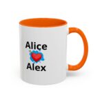 Joyful Morning Colorful Accent Coffee Mug | Personalized Vibrant Ceramic - Image 22