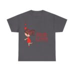 Love Radiance Unisex Heavy Cotton Tee, Playful Affectionate Design, Valentine's Day Anniversary Couples Friends Family Shirt, Casual Wear - Image 33