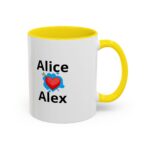 Joyful Morning Colorful Accent Coffee Mug | Personalized Vibrant Ceramic - Image 30