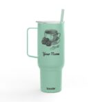 40oz Insulated Tumbler with Lid, Stainless Steel Eco-Friendly Travel Mug, Hot Cold Beverages, Engraved Gift for Birthdays, Holidays - Image 6