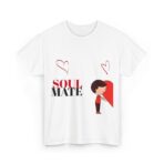 Cozy Unisex Heavy Cotton Tee - Sustainable Christmas Casual Shirt - Image 3