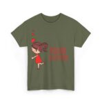 Love Radiance Unisex Heavy Cotton Tee, Playful Affectionate Design, Valentine's Day Anniversary Couples Friends Family Shirt, Casual Wear - Image 23