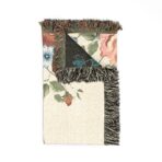 Cotton Woven Blanket - Cozy and Stylish Throw for Home Decor and Gift Giving, Photo and Artwork Options, Fringed Edges, 3 Sizes - Machine - Image 3