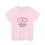 Infinity Hearts Unisex Tee, Love and Warmth Shirt for Couples and Best Friends, Valentine's Day Gift, Casual Outfit Essential, Anniversary - Image 19