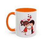 Joyful Morning Colorful Accent Coffee Mug | Personalized Vibrant Ceramic - Image 23