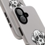 Sad Puppy Holding 'My Owner Forgot to Feed Me' Phone Case | Dog Rescue Humor - Image 6
