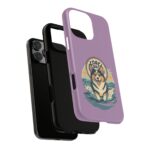 Retro Corgi Surf Phone Case UK, Cute Beach Dog Aesthetic Cover, Summer Vibes Protective Case, Dual Layer Shockproof Glossy Matte Gift - Image 31