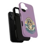 Retro Corgi Surf Phone Case UK, Cute Beach Dog Aesthetic Cover, Summer Vibes Protective Case, Dual Layer Shockproof Glossy Matte Gift - Image 7