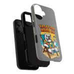 Vacation Mode On Bulldog Phone Case | Summer Beach Illustration - Image 3