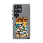 Vacation Mode On Bulldog Phone Case | Summer Beach Illustration - Image 49