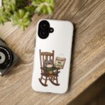 Grumpy Cat Rocking Chair Get Off My Lawn Phone Case | Protective iPhone Case - Image 12