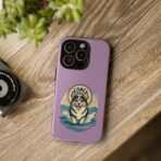 Retro Corgi Surf Phone Case UK, Cute Beach Dog Aesthetic Cover, Summer Vibes Protective Case, Dual Layer Shockproof Glossy Matte Gift - Image 20