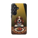 Beagle 'Feed Me Now!' Phone Case | Slim Dual-Layer Protective Case - Image 41